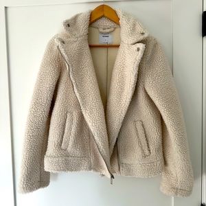 Old Navy Sherpa Moto Jacket